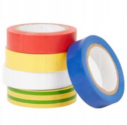  Szigetelőszalag különböző színekben 5 db/csomag 10 m x15 mm erős 08 (taśma)