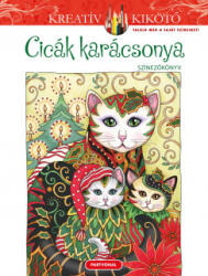  Cicák Karácsonya - Színezőkönyv