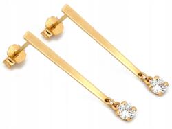 Lovrin Arany fülbevaló 585 elegáns lógós cirkónia stifttel ajándékba (62957177)