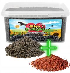  Szett: Fekete Napraforgó 5L 1KG Vitamin És Ásványi Anyag Kiegészítő Madaraknak (5906599571868)