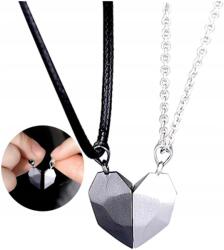  Női nyaklánc Szív Pároknak Mágneses Két fél lánc zsinór (5904555954625)