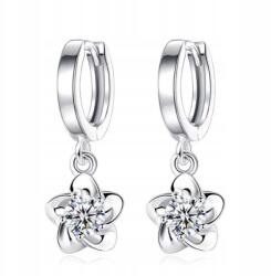  Ezüst fülbevaló 925-ös finomságú cirkónia kövekkel ajándéknak is kiváló (325544) - allegro - 2 995 Ft