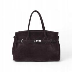 MORANTI Női táska, velúr Nella-M Espresso Cz (MR-1211-15/1-Espr)