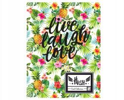 Astra A5-ös Hash Pineapple füzet, HS-29, 60 lapos, kockás (5x5mm), 565