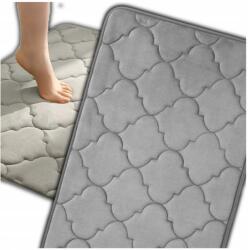  Csúszásgátló Nedvszívó Szőnyeg Fürdőszobába, Konyhába, Szürke, Puha, 50x80cm (Mata chłonna antypoślizgowa dywanik)