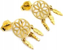 Lovrin Arany fülbevaló 585-ös kis álomfogó stekkeres, tökéletes ajándék