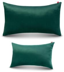 Softimi Díszpárnahuzat 30X50cm Velúr Velvet Dekoratív 100% Díszítő (DECO-PILLOW-30X50-PIK2-GREEN)
