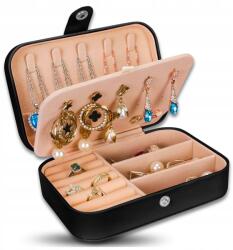 EdiBazzar Ékszerdoboz Rendszerező Doboz Elegáns Ajándék Kazetta Tok (Pudełko Szkatułka Organizer Na Biżuterię)