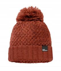 Jack Wolfskin Higloft Knit női téli sapka, meleg, pomponnal (1908011_3067_002)