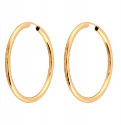 Lovrin Női arany fülbevaló 585 karika klasszikus női lány 14 karátos (61111286)