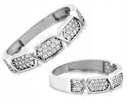 Lovrin 925-ös ezüst gyűrű cirkónia kövekkel, 2, 03g ajándéknak is kiváló