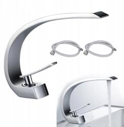Ovális Magasított Mosdócsap Telepített Fürdőszobába, Loft Króm (YUIK3112200147611)