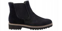 Gabor Női bokacsizma, fekete, bőr, velúr, 36-os méret (71.680.16)