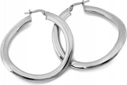 Lovrin Ezüst karika fülbevaló 925 eredeti finom ajándék angol divatos minta