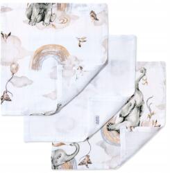 Jukki 3 Darabos Muszlin Pólya Szett 30 x 30 cm 3 db Pólya (5904506823642)