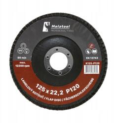 Molatool korund lamellás köszörűkorong 125 mm P120 (745110365389)