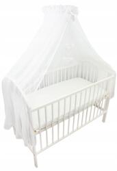 Ankras A Fehér tüll szúnyogháló az egész kiságyat védi! (ANKRAS)