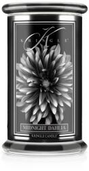 Kringle Candle Midnight Dhalia Kringle Candle nagy gyertya két kanóccal (624g) (0153-001688)