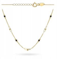 Lovrin Arany nyaklánc 585 14k összefonódó sima szemekkel, golyókkal 2.6g (58817080)