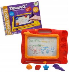 Nagy Színes Eltűnt 40 x 31 cm Rajzoló Készlet 2in1 Bélyegzők (MEGADIDI DRAW and WRITE 1349)
