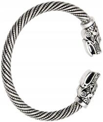  Északi Farkas Punk Karkötő Fenrir Viking Férfi karkötő Thor Farkas (Bransoleta Nordycka Wilki Punk FENRIR)