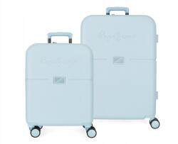 Joumma Bags Luxus Abs utazóbőrönd szett 70cm/55cm Pepe Jeans Accent Azul (7699534)