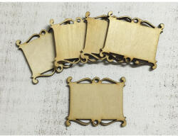  Tábla íves szegéllyel 5db/csomag - feliratként és tábladíszként