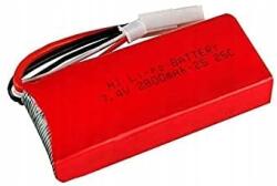 Yunique Li-ion battery 7.4V 2800mAH for Revell 24128 Maxi FT009 80x34x19mm-80gr
