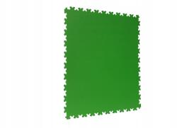 R-Tile Pvc padlólapok garázsba, zöld, sima bőr mintázatú, műhelybe, Moduláris padló (RT4mmKolor)