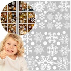 Ruhhy Karácsonyi Matricák Ablakdísz Üveg Tükör Ajtó Hópehely Ragasztó Nélküli (20311)