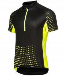 Stanteks Férfi Mtb Kerékpáros Póló M-es Méretben, Rövid Ujjú, Termoaktív, Fekete (SR0030)