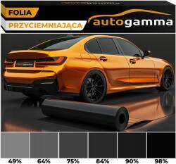 Auto Gamma Autóüveg sötétítő fólia 84% zsugorfóliás 50x100cm (Folia do przyciemniania szyb 50x100 84%)