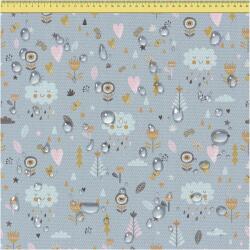  DreamRoots Vízálló Vászon Szürke 160 cm x 200 cm (B0D62Q1ZV1)