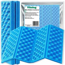 Vitolog Összecsukható Ülő Matrac Túrázáshoz, Strandoláshoz, Piknikhez, Vízálló, Fűre (Vitolog Koc piknikowy plażowy kocyk)