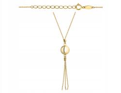 Lovrin Arany nyaklánc 585 gömbökkel és láncokkal 1, 73g női elegáns minta 14k (Lovrin 64573)