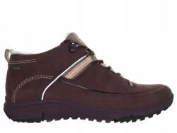 Clarks Tri Fern női félcipő, bordó bőr, Gore-tex, 37-es méret (261381024)