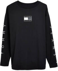 Tommy Hilfiger Tommy Jeans Longsleeve Női Oversize Pamut Jersey Logo DW0DW12115 r. L
