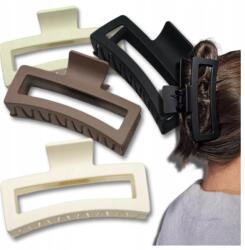 Hajcsat Csipesz Könnyű Matt Szett 4 Darab Nagy Klasszikus Matt (Klamra do włosów szczęka lekka matowa zestaw)
