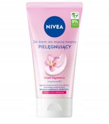 Nivea Ápoló gél- arctisztító krém száraz és érzékeny bőrre 150ml (oczyszczający delikatny łagodny)