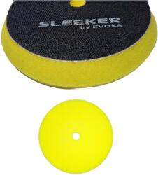 Evoxa Közepes polírozó korong Da 130 150 mm-es szivacsból Evoxa Sleeker Hi-FLAT Sárga