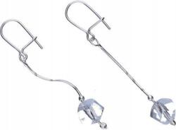 Lovrin Női ezüst fülbevaló 925, hosszú, kristályokkal, 2, 40g, látványos ezüst (Lovrin 47141)