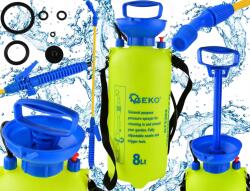 GEKO Nagynyomású Vállpermetező 8L Kézi Kerti Lándzsával (G73203)