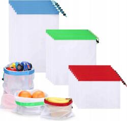  Hálós Tárolózsákok Játékokhoz, Termékekhez, 20 Darab Különböző Méretekben (B0B62W6GBD)