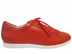 Högl Női félcipő, piros bőr, 35-ös méret (7-100500-43000)