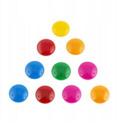 D. rect Kerek műanyag mágnes Ø 20mm/10db