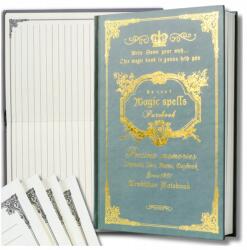  Zöld notesz tervező jegyzetfüzet vonalas díszített kemény borító A5 160 lapos (Zielony notes notatnik linia 160 kartek)