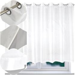 NOW-ART Kész függöny karikákkal, 160x300 voile, kész függöny szegéllyel (5090)