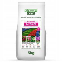 Green Oro Ammónium-nitrát Műtrágya Kerti Trágya Fűhöz, tujákhoz, tűlevelűekhez, virágokhoz 5kg 250m2-re (Saletra amonowa Nawóz do Trawy Tui 5kg)