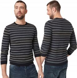 s.Oliver Férfi pulóver s. Oliver szürke csíkos S (13.811.61.5470.99G0.S)