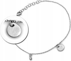 Lovrin Ezüst karkötő 925 lemezzel és golyóval 0, 93g divatos minta ajándékba (Lovrin 57316)